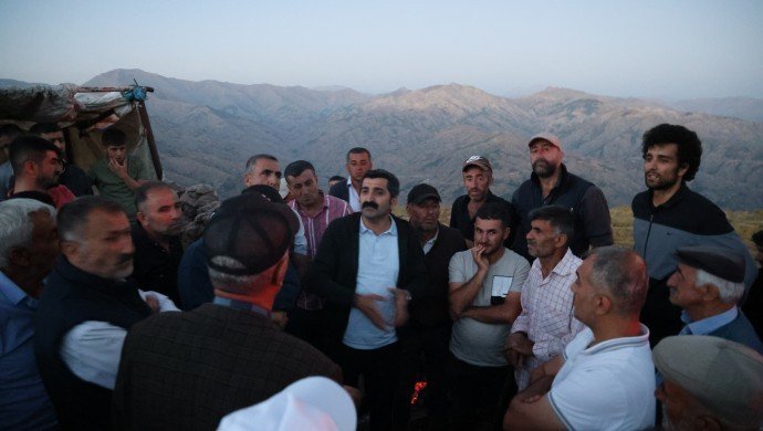Kulp’ta madene karşı nöbet tutuyorlar: Her adımları suç!
