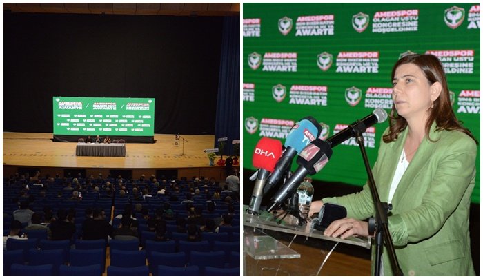 Diyarbakır Eşbaşkanı Bucak Amedspor kongresinde konuştu