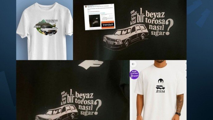 'Beyaz Toros' tişörtlerine takipsizlik kararı