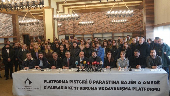 Diyarbakır Kent Koruma Platformu’ndan Kobani’ye destek kampanyası