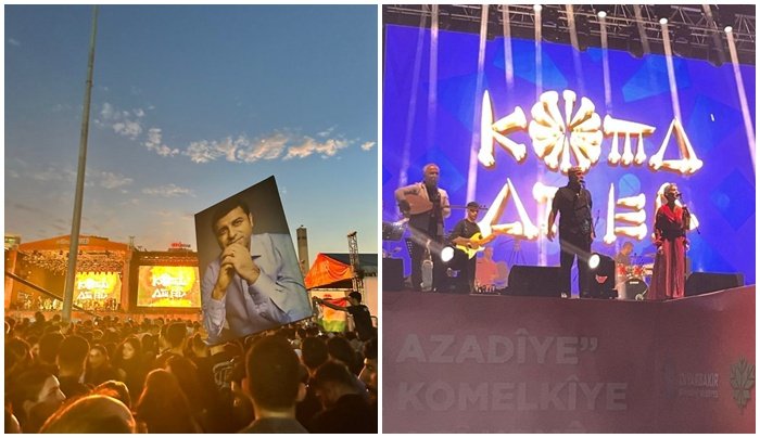Diyarbakır’da yüzbinler Koma Amed konserinde