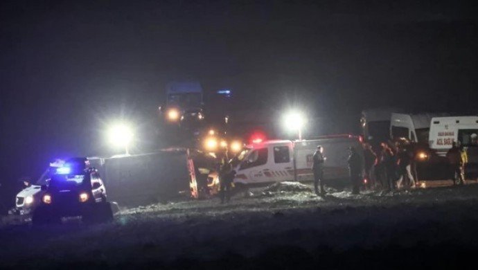 Ankara’da düşen uçaktaki Libya Genelkurmay Başkanı dahil 8 kişi öldü