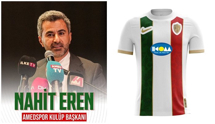 Halı sahada saldırıya uğrayan taraftara Amedspor’dan forma jesti